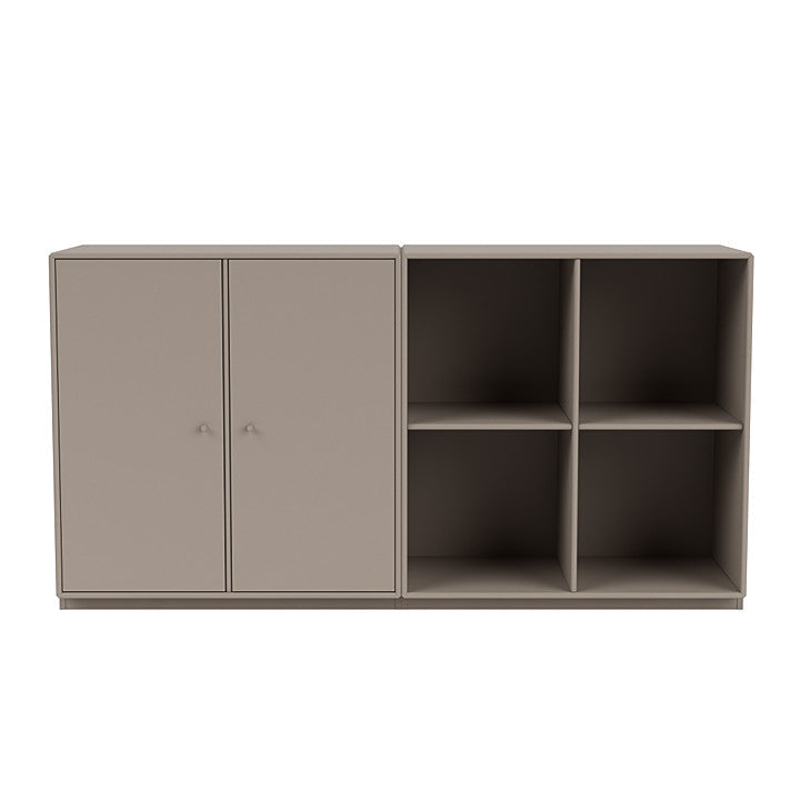 Montana Pair Classic Sideboard With 3 Cm Plinth, Truffle Grey