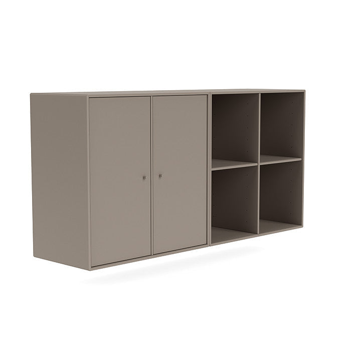 Montana Pair Classic Sideboard With Suspension Rail, Truffle Grey