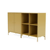 Montana Pair Classic Sideboard With Legs, Cumin/Brass