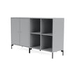 Montana Pair Classic Sideboard With Legs, Fjord/Black