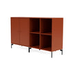 Montana Pair Classic Sideboard With Legs, Hokkaido/Black