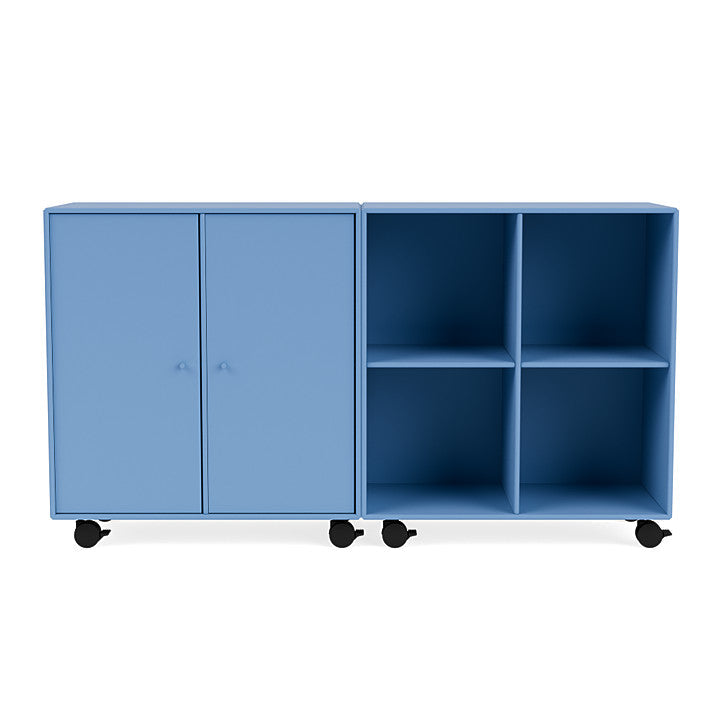 Montana Pair Classic Sideboard With Castors, Azure Blue