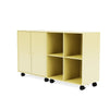 Montana Pair Classic Sideboard With Castors, Chamomile Yellow