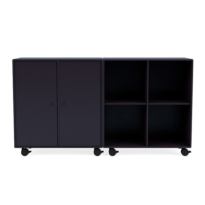 Montana Pair Classic Sideboard With Castors, Shadow