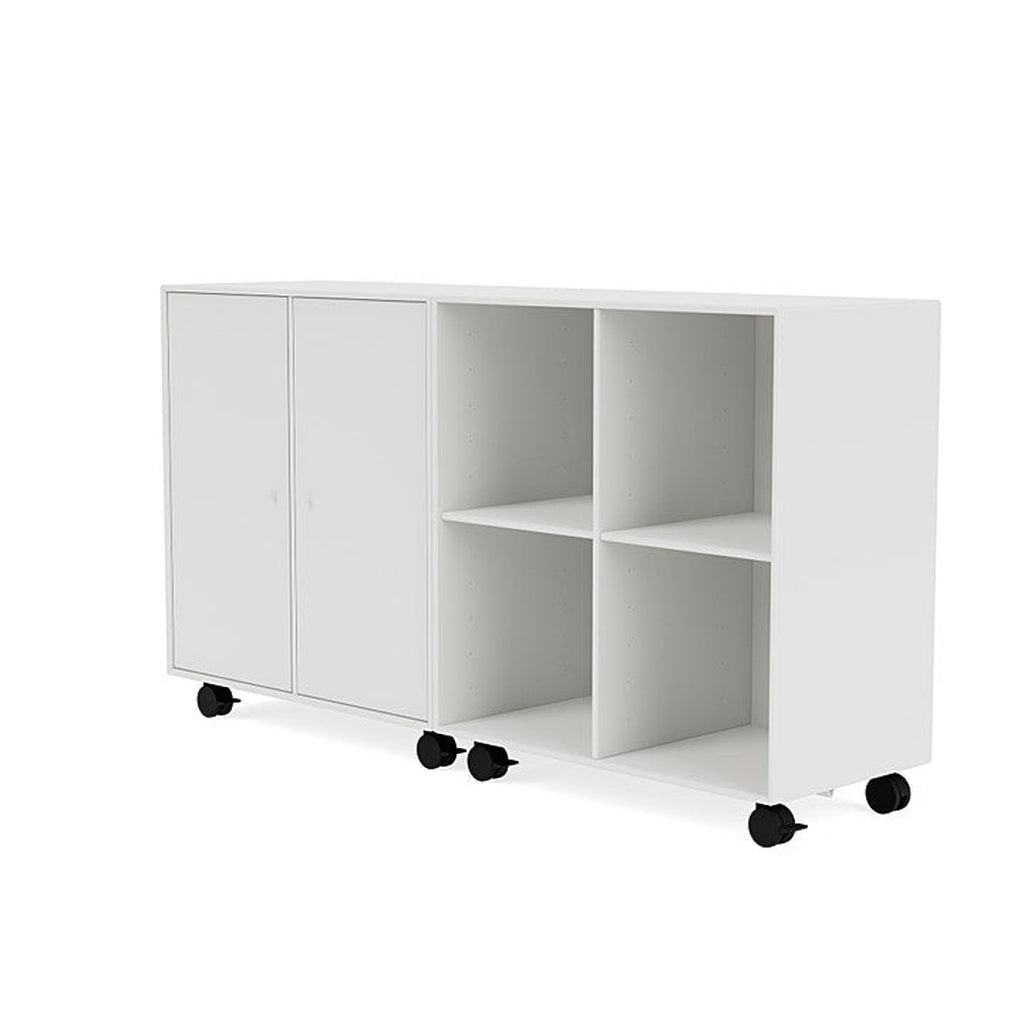 Montana Pair Classic Sideboard With Castors, White