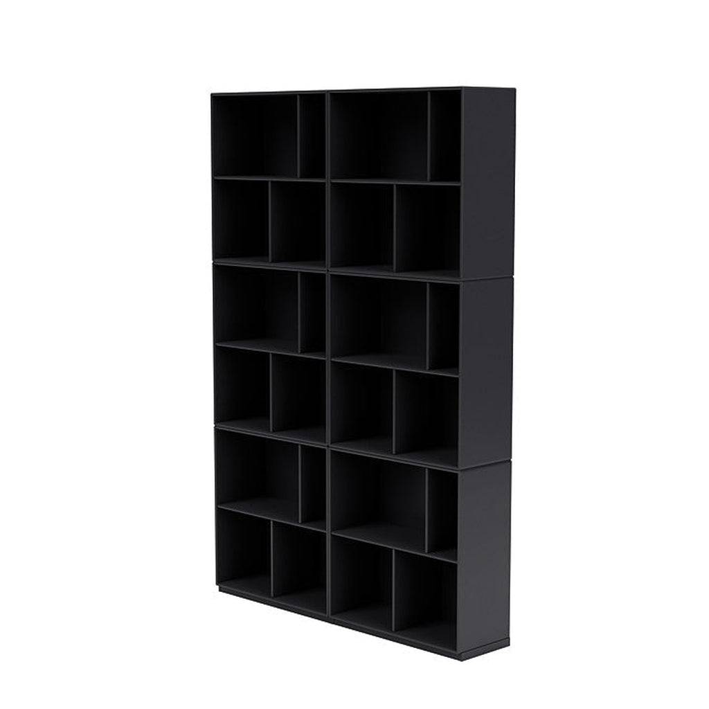 Montana Read Spacious Bookshelf With 3 Cm Plinth, Anthracite