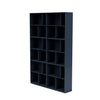 Montana Read Spacious Bookshelf With 3 Cm Plinth, Juniper Blue