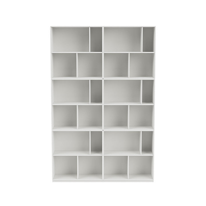 Montana Read Spacious Bookshelf With 3 Cm Plinth, White