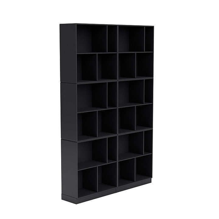 Montana Read Spacious Bookshelf With 7 Cm Plinth, Anthracite