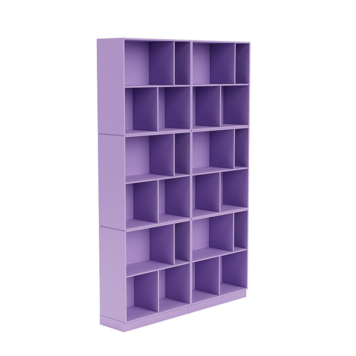 Montana Read Spacious Bookshelf With 7 Cm Plinth, Iris