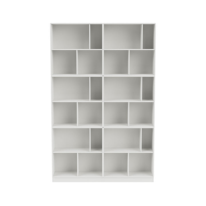 Montana Read Spacious Bookshelf With 7 Cm Plinth, White