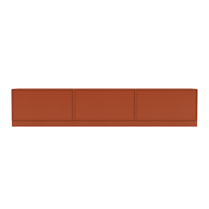 Montana Rest Bench se soklem 7 cm, Hokkaido Brown