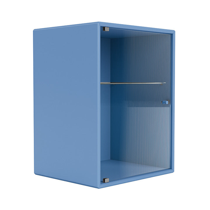 Montana Ripple Bathroom Cabinet, Azure Blue