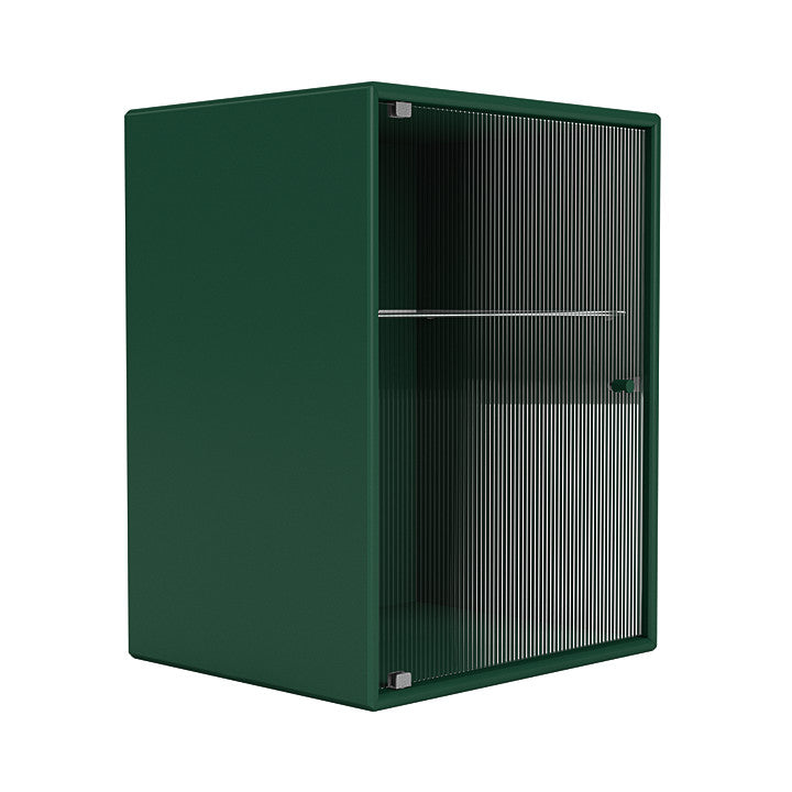 Montana Ripple Bathroom Cabinet, Pine Green