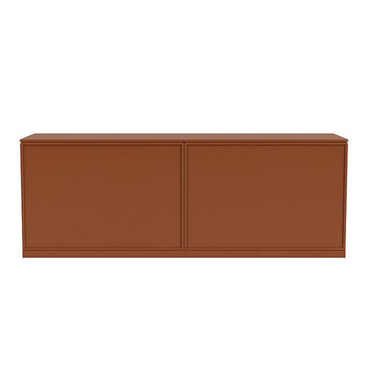 Montana Save Lowboard With 3 Cm Plinth, Hazelnut Brown