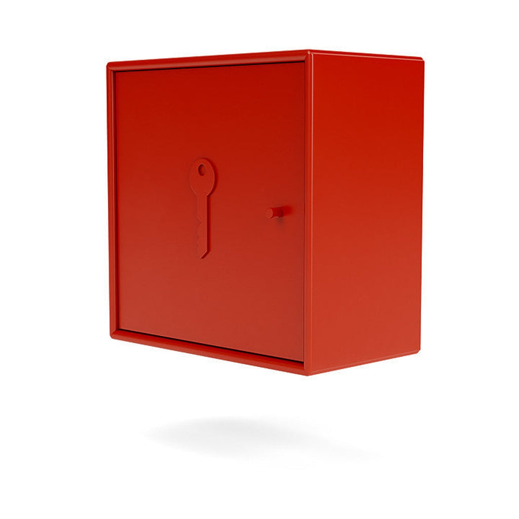 Montana Unlock Key Cabinet, Rosehip Red