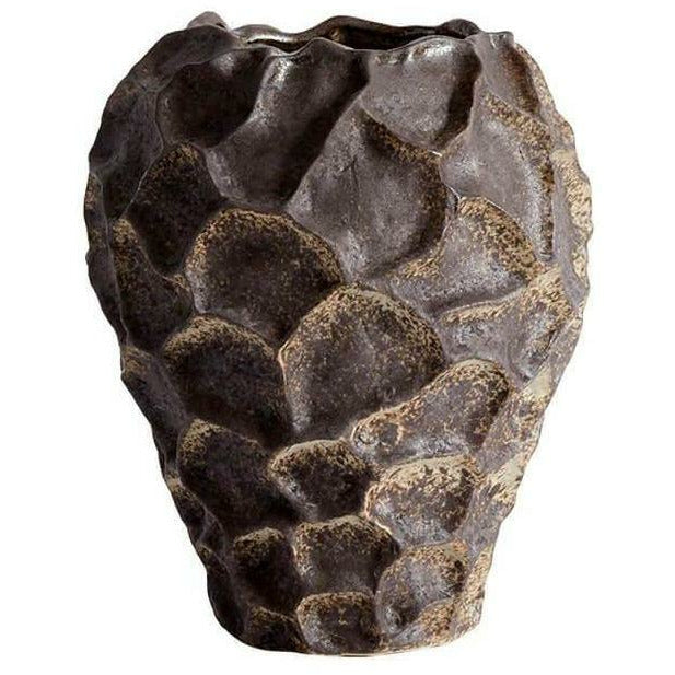 Půdní váza Muubs Ø18cm, čokoláda