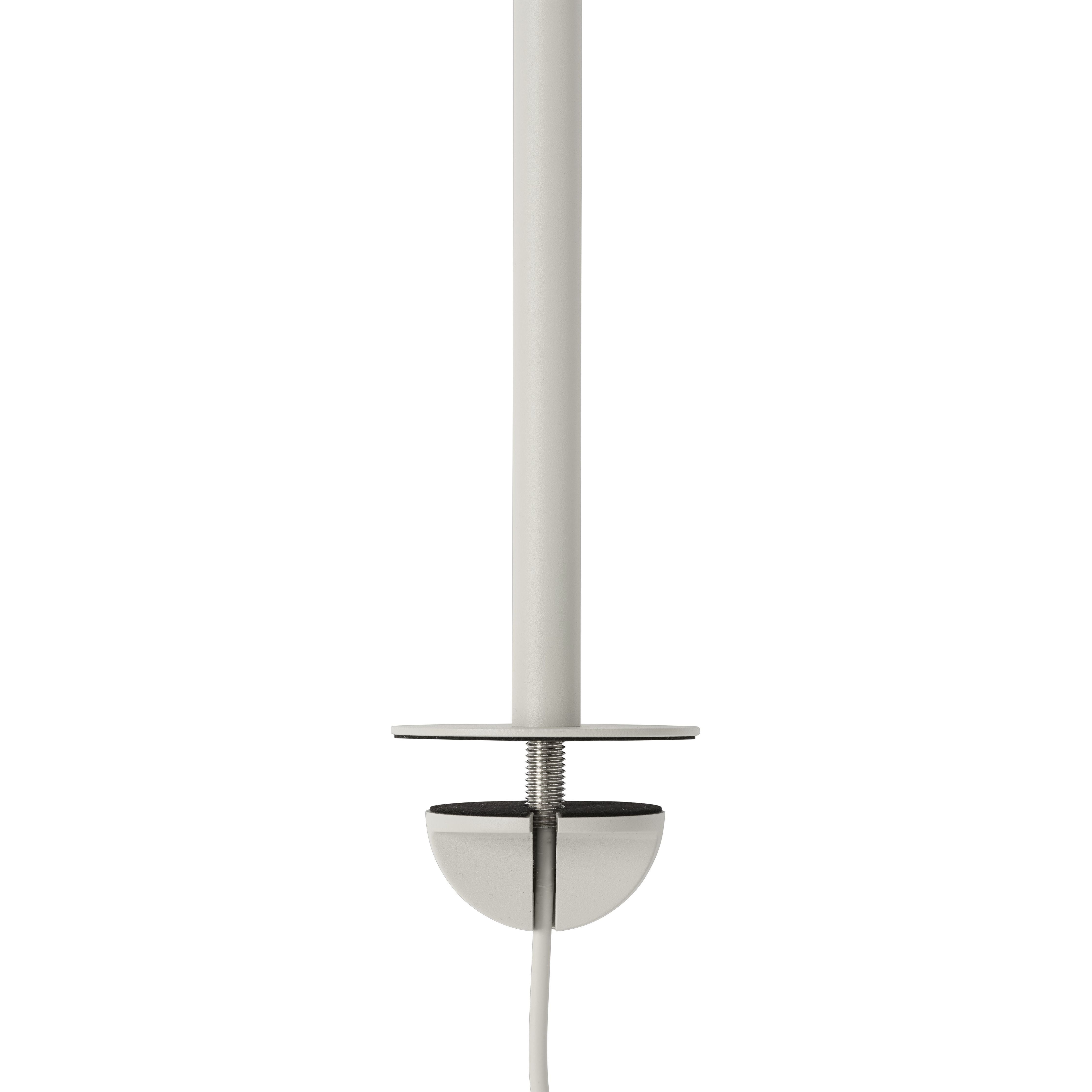 Lineární namontovaná lampa Muuto 209x71 cm, šedá