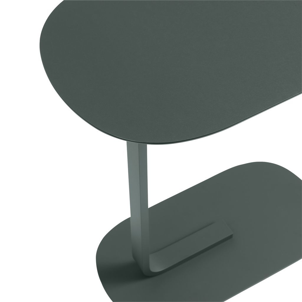 Muuto Relate Side Table H 73,5 Cm, Dark Green