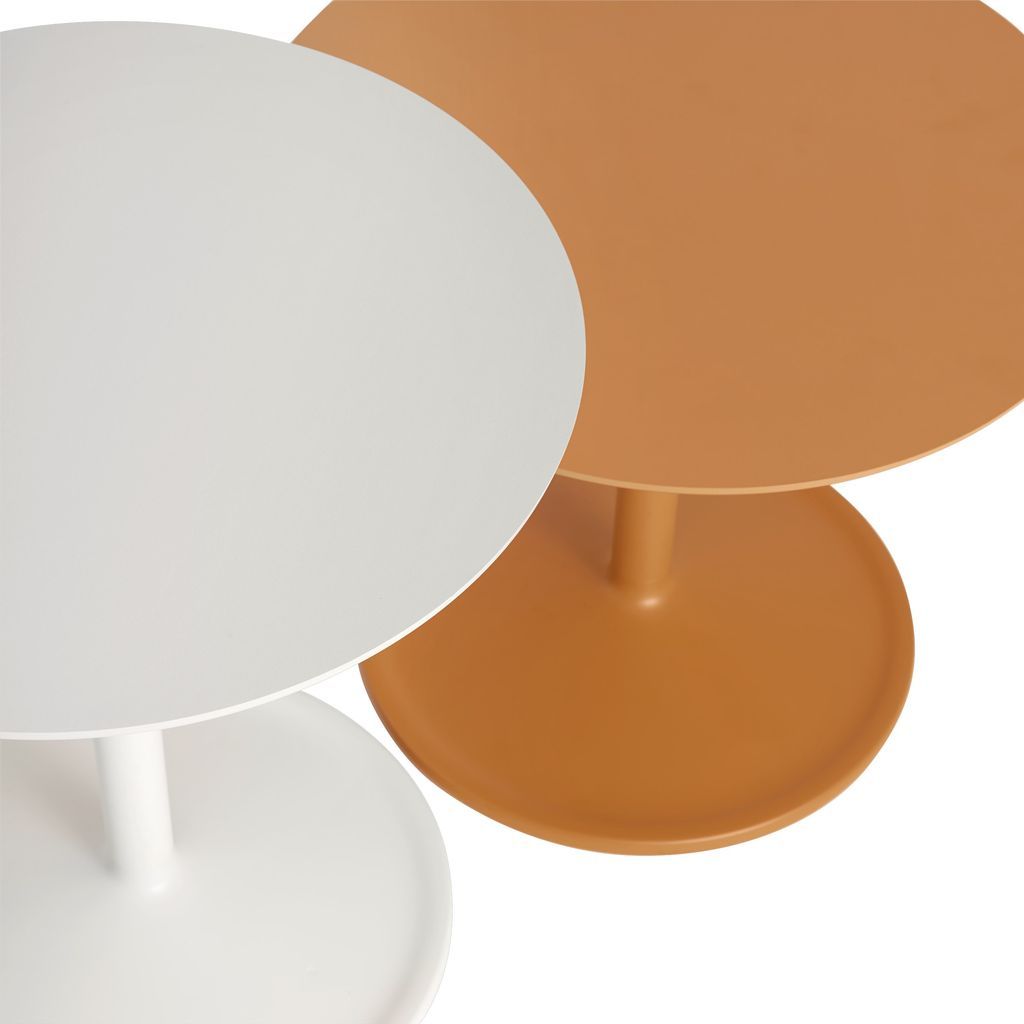 Měkký boční stůl Muuto Øx H 41x40 cm, oranžový