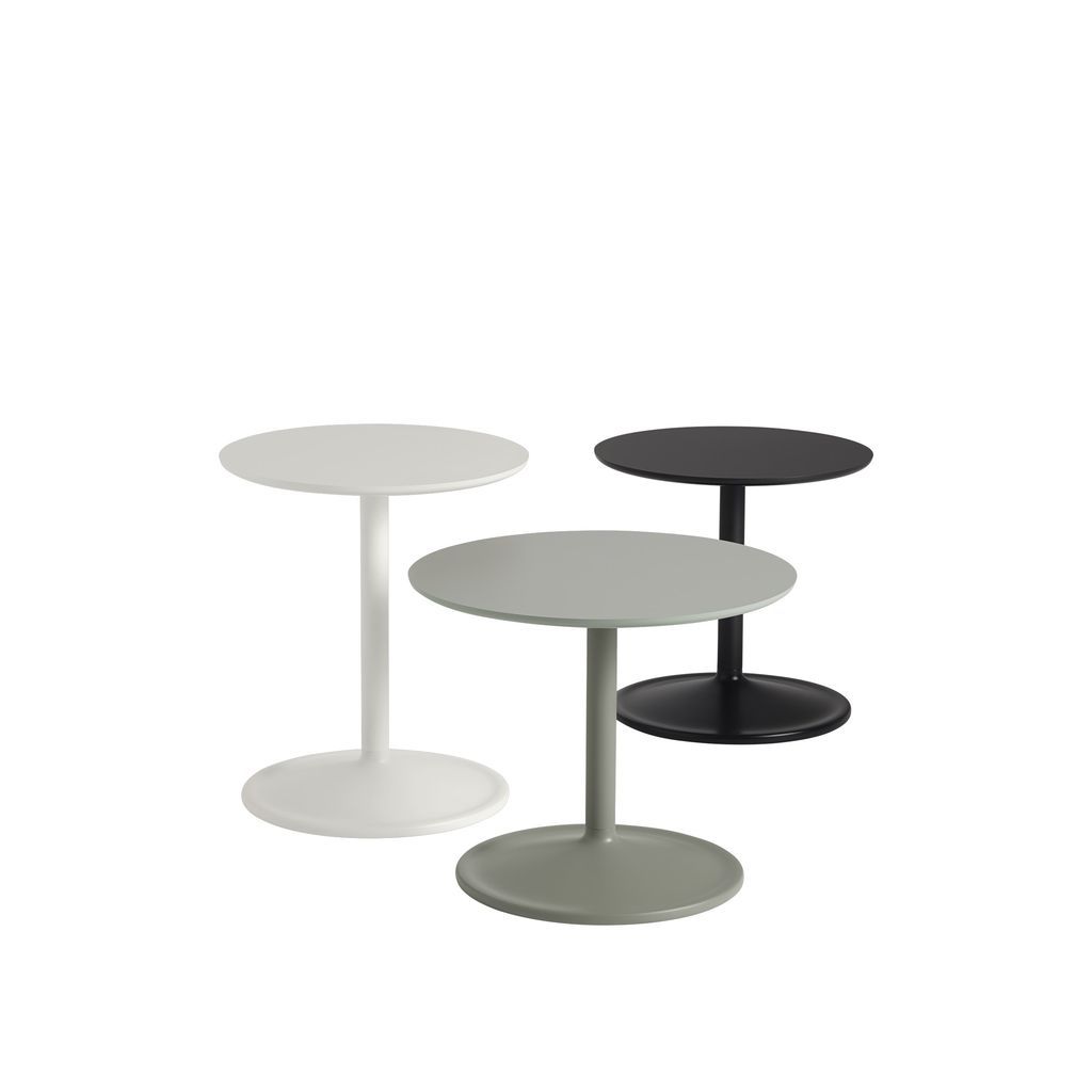 Muuto Soft Side Table øx H 48x48 Cm, Off White