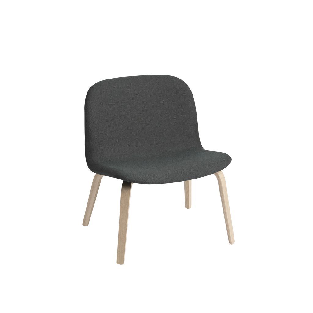 Židle Muuto Visu Lounge Wooden Legs, Oak/Fiord 991