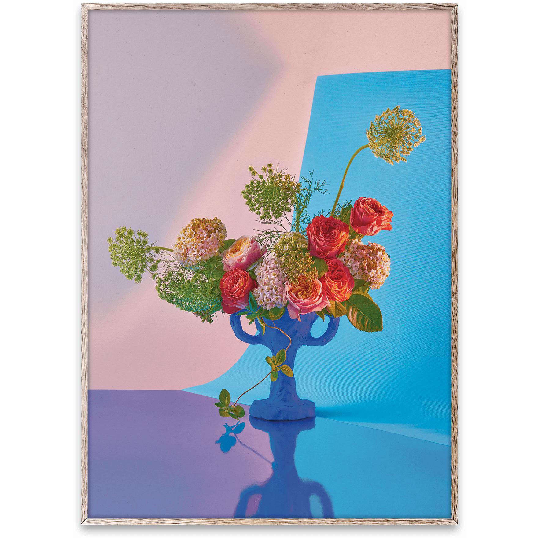 Paper Collective Bloom 02 Plakát 50x70 cm, azulka