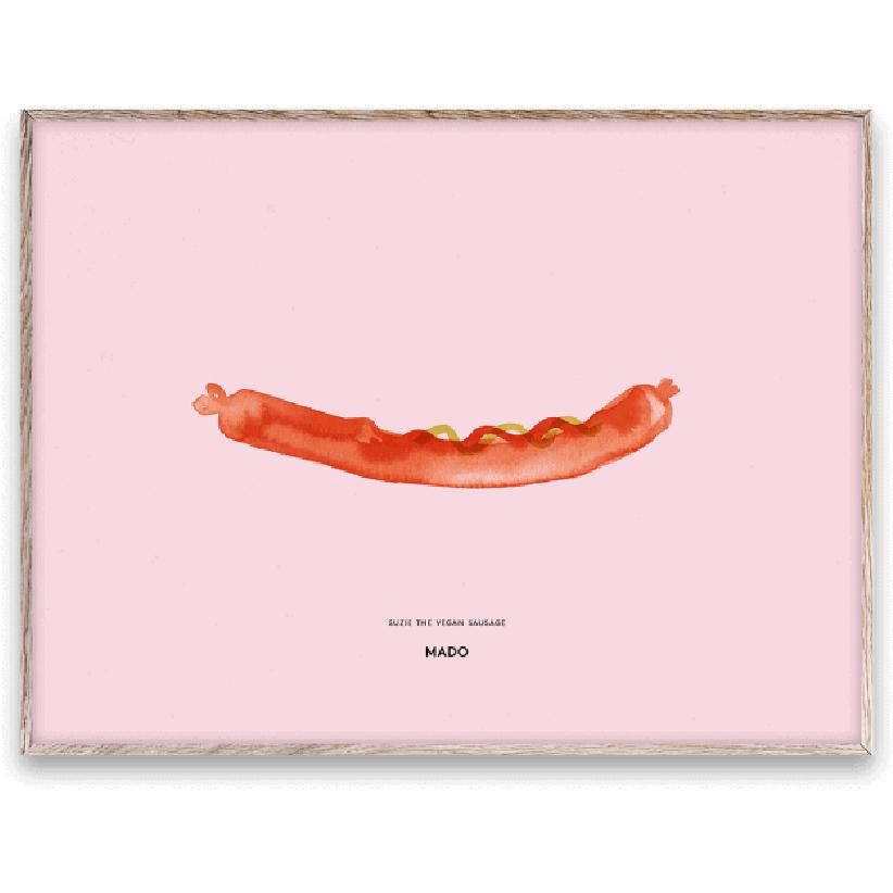 Paper Collective Suzie Vegan Sausage plakát, 30x40 cm