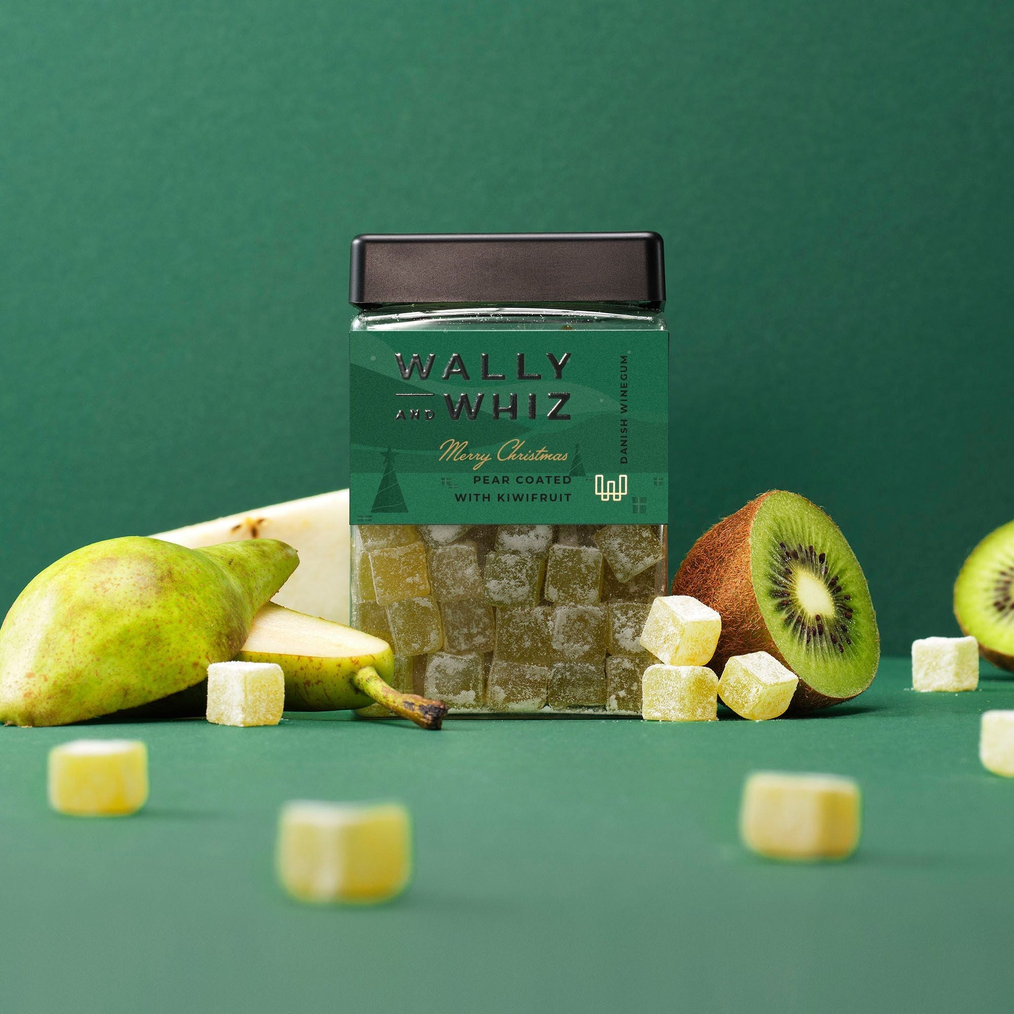 Wally And Whiz Pravidelná kostka, Hruška s kiwi 240g