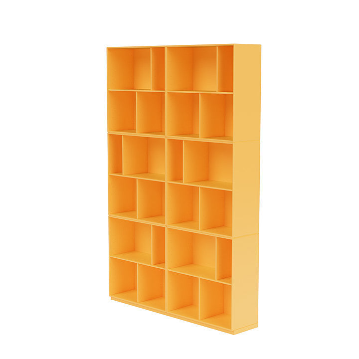 Montana Read Spacious Bookshelf With 3 Cm Plinth, Acacia