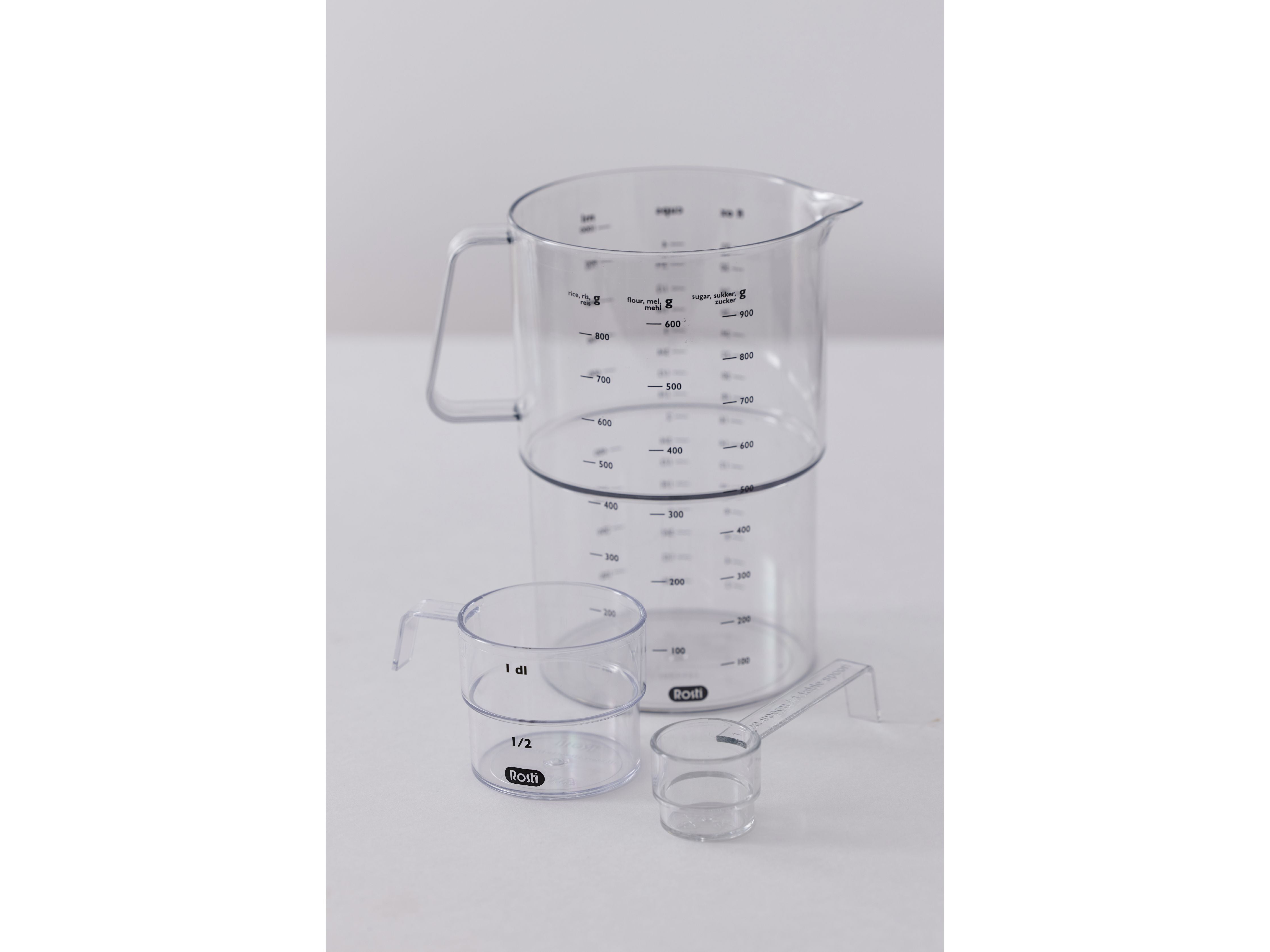 Rosti Mensura Deciliter Measuring Cup 100 Ml, Clear