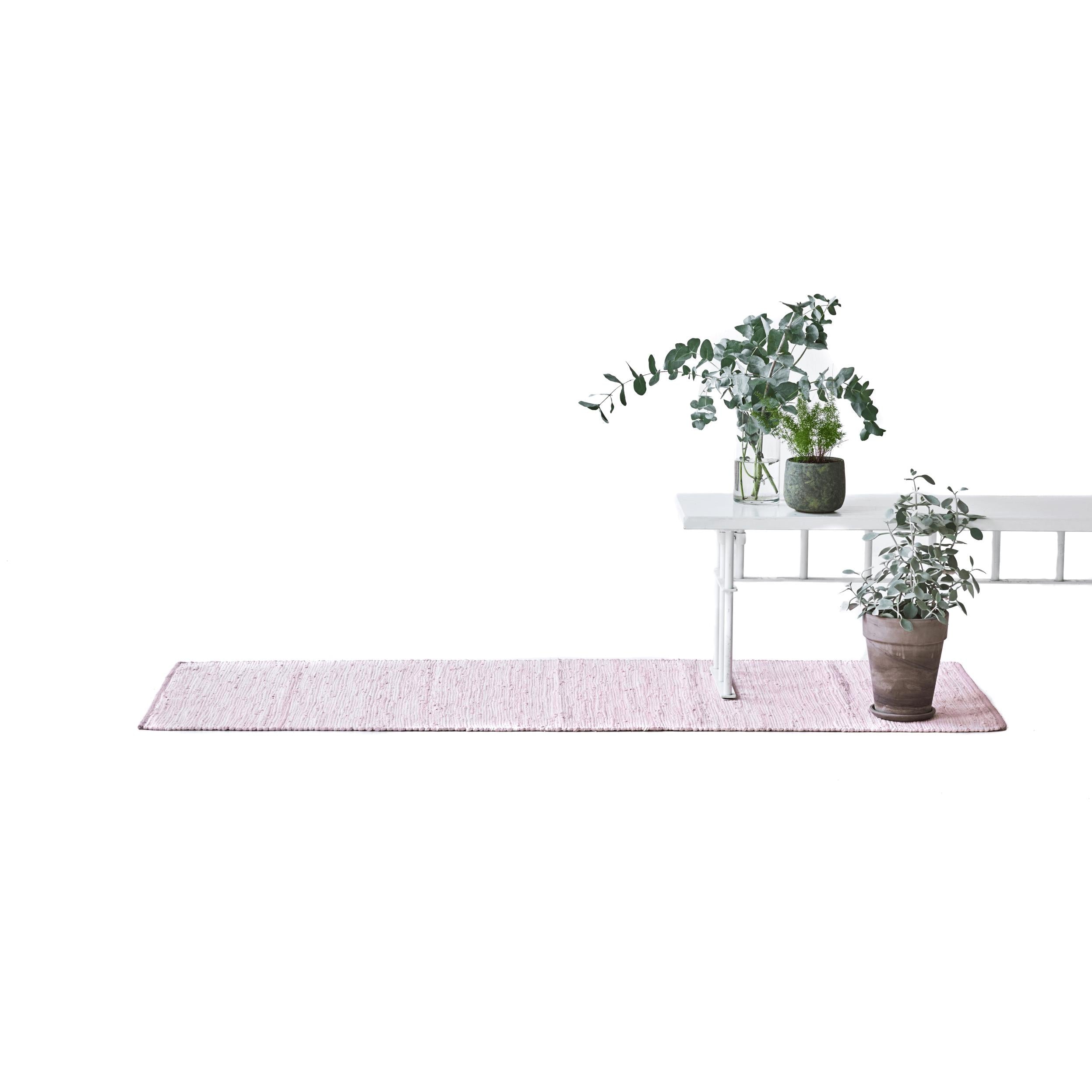 Koberec pevný bavlněný koberec Misty Rose, 75 x 200 cm