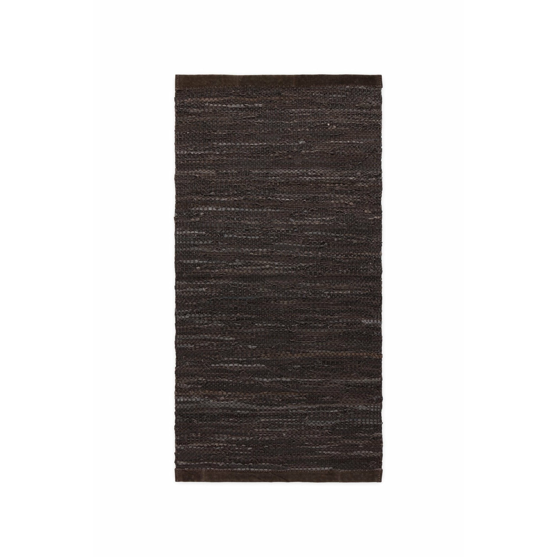 Koberec pevné kožené koberec choco, 75 x 500 cm