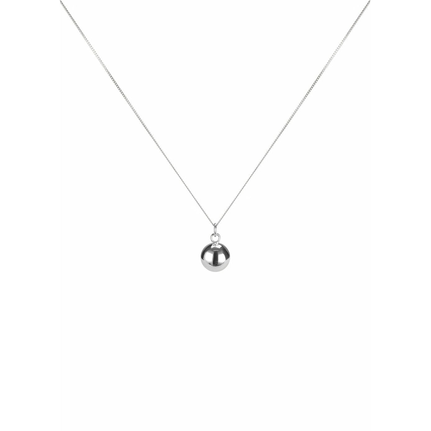 Skultuna Ball Necklace Polished Steel, ø50 Cm