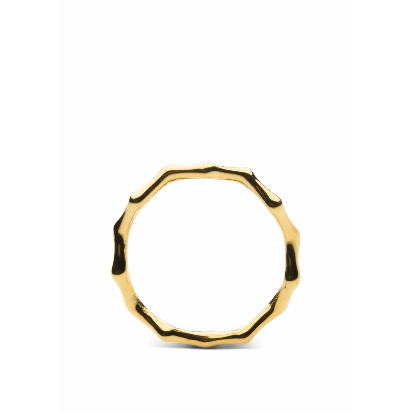 Skultuna Bambu Ring Malé zlaté pokovené, Ø1,6 cm