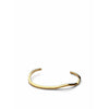 Skultuna Chêne Raw Bracelet Malý zlatý, Ø14,5 cm