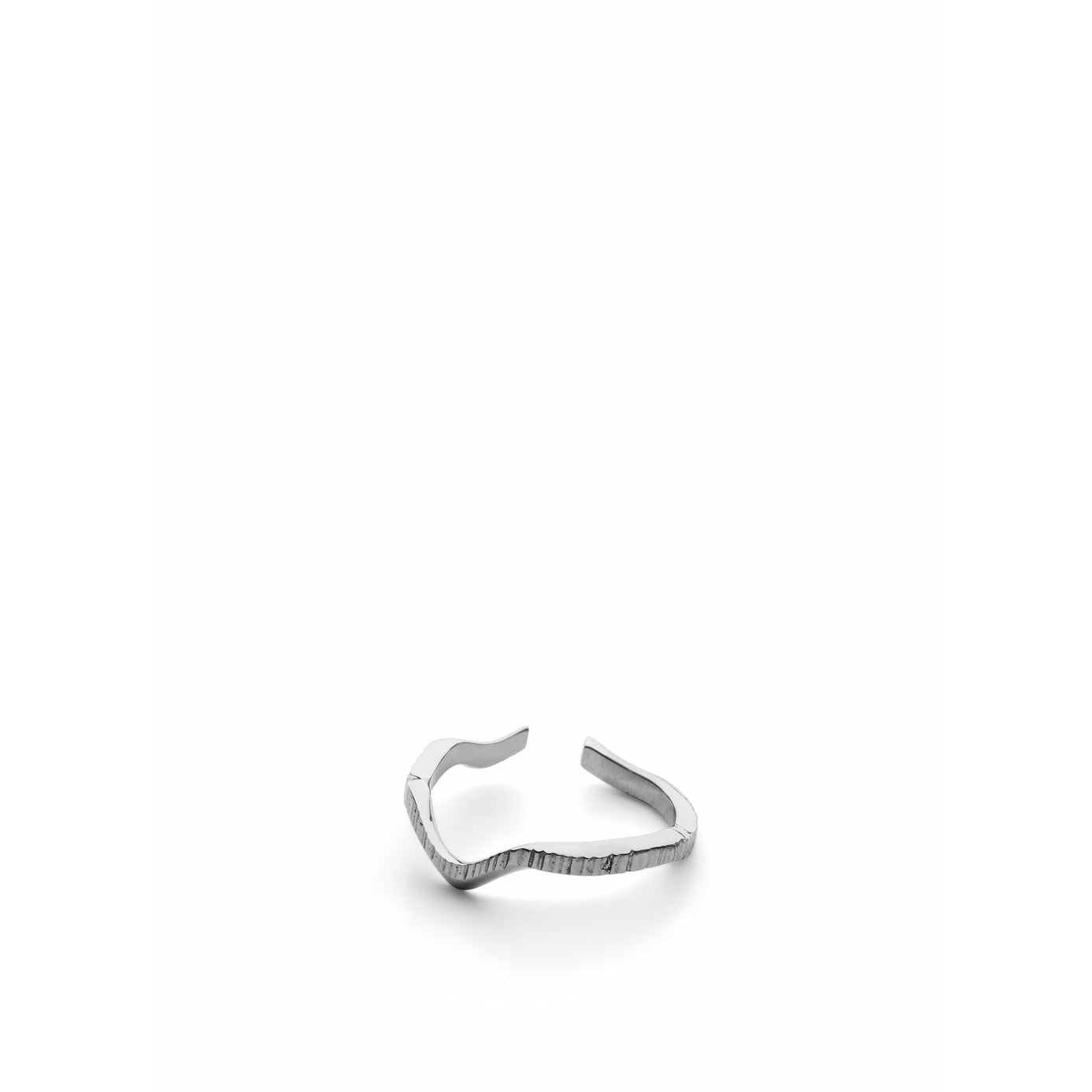 Skultuna chêne prsten malá leštěná ocel, Ø1,6 cm