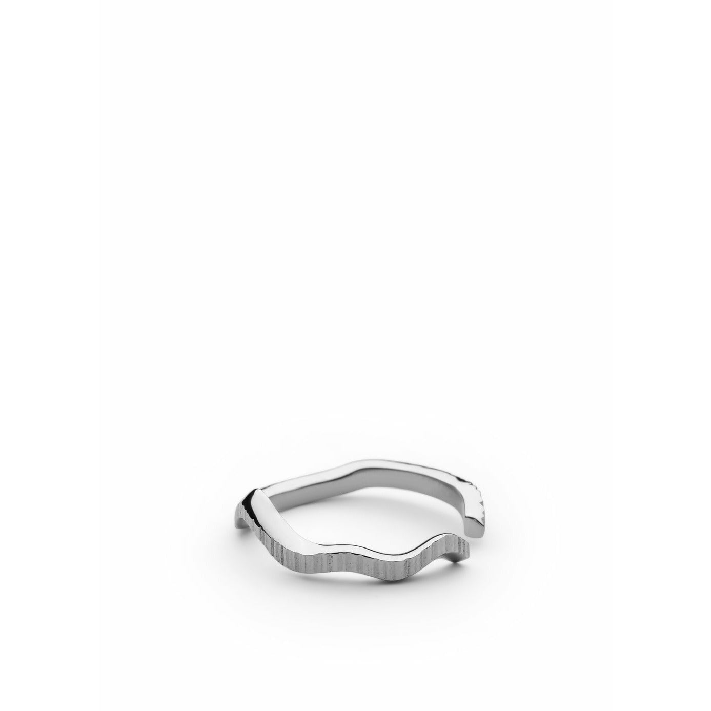 Skultuna chêne prsten malá leštěná ocel, Ø1,6 cm