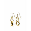 Skultuna Chunky Petit Learrings 316 L Steel Gold, Ø1,5 cm