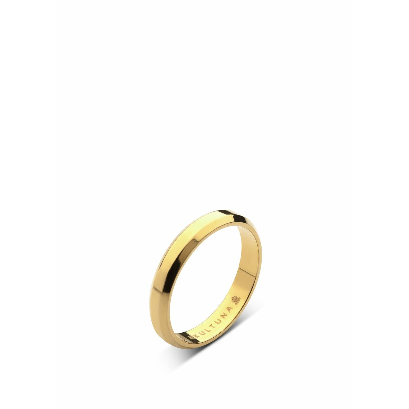 Skultuna ikonová prsten médium 316 L ocelové zlaté, Ø1,81 cm
