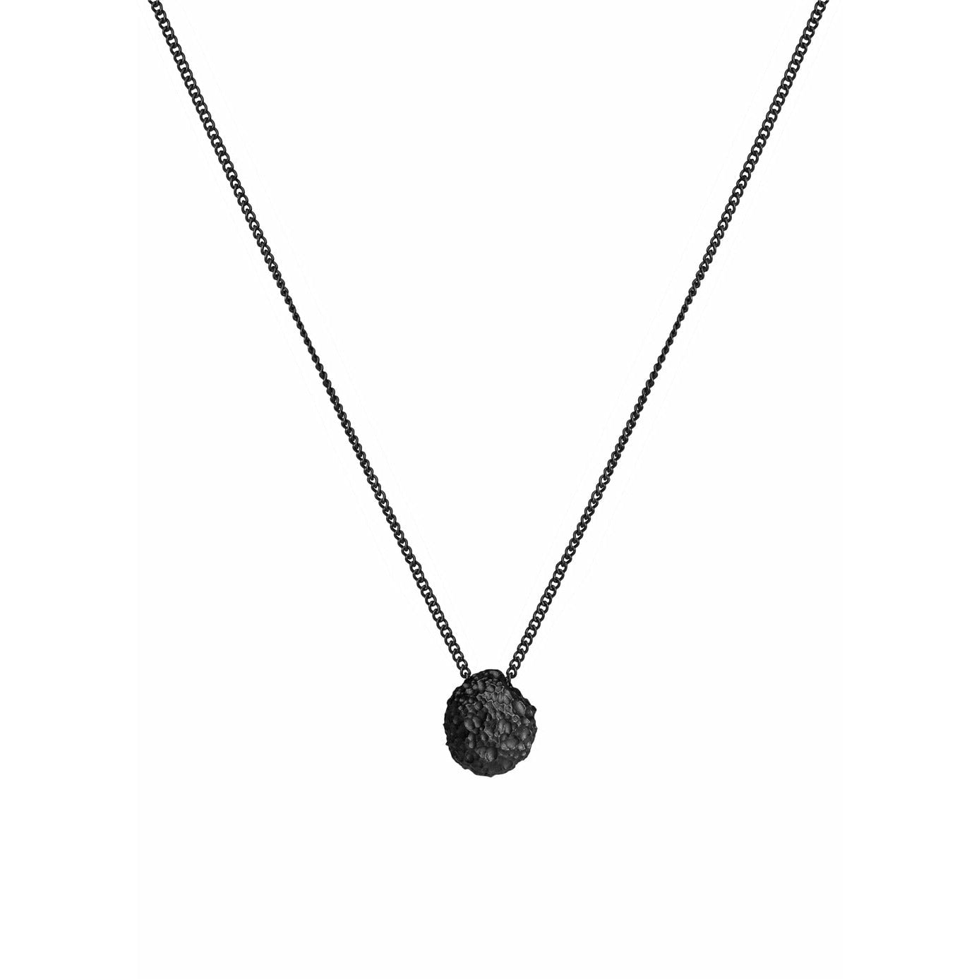 Náhrdelník Skultuna neprůhledné objekty 316 L Steel Ø60 75 cm, Titanium Black