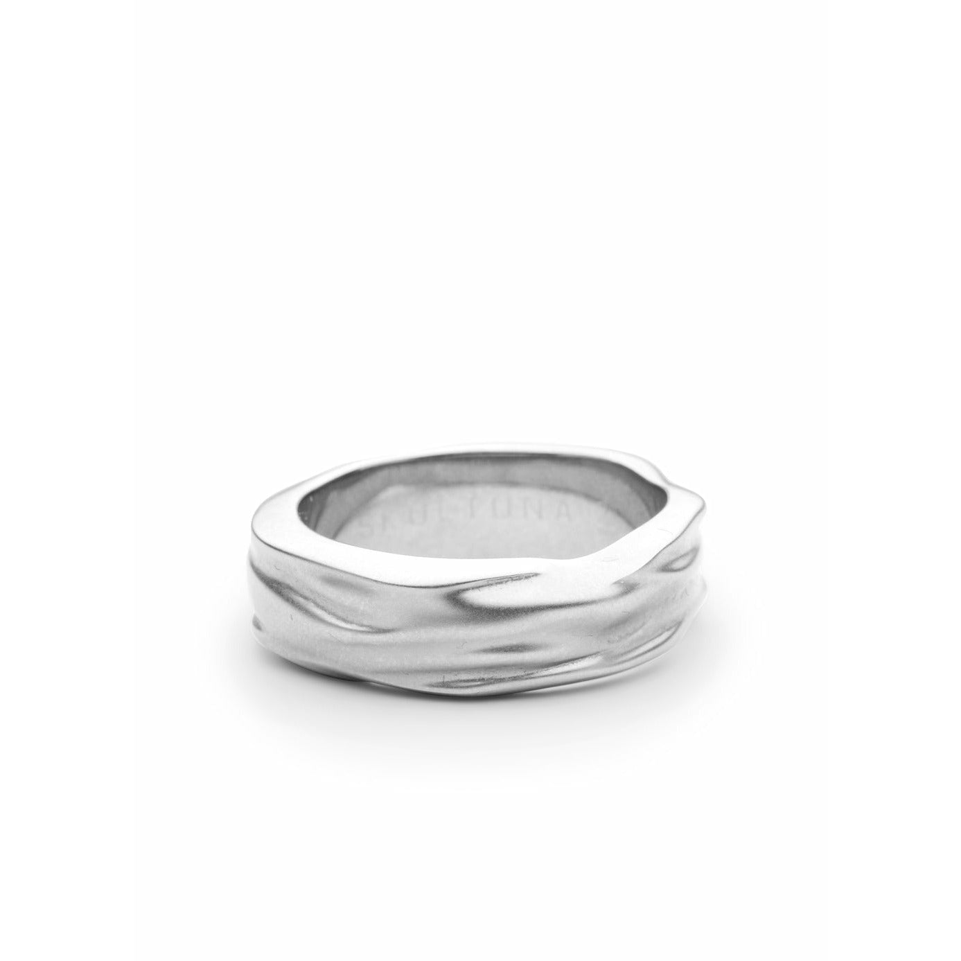 Skultuna neprůhledné objekty tlustý prsten malý matný ocel, Ø1,6 cm