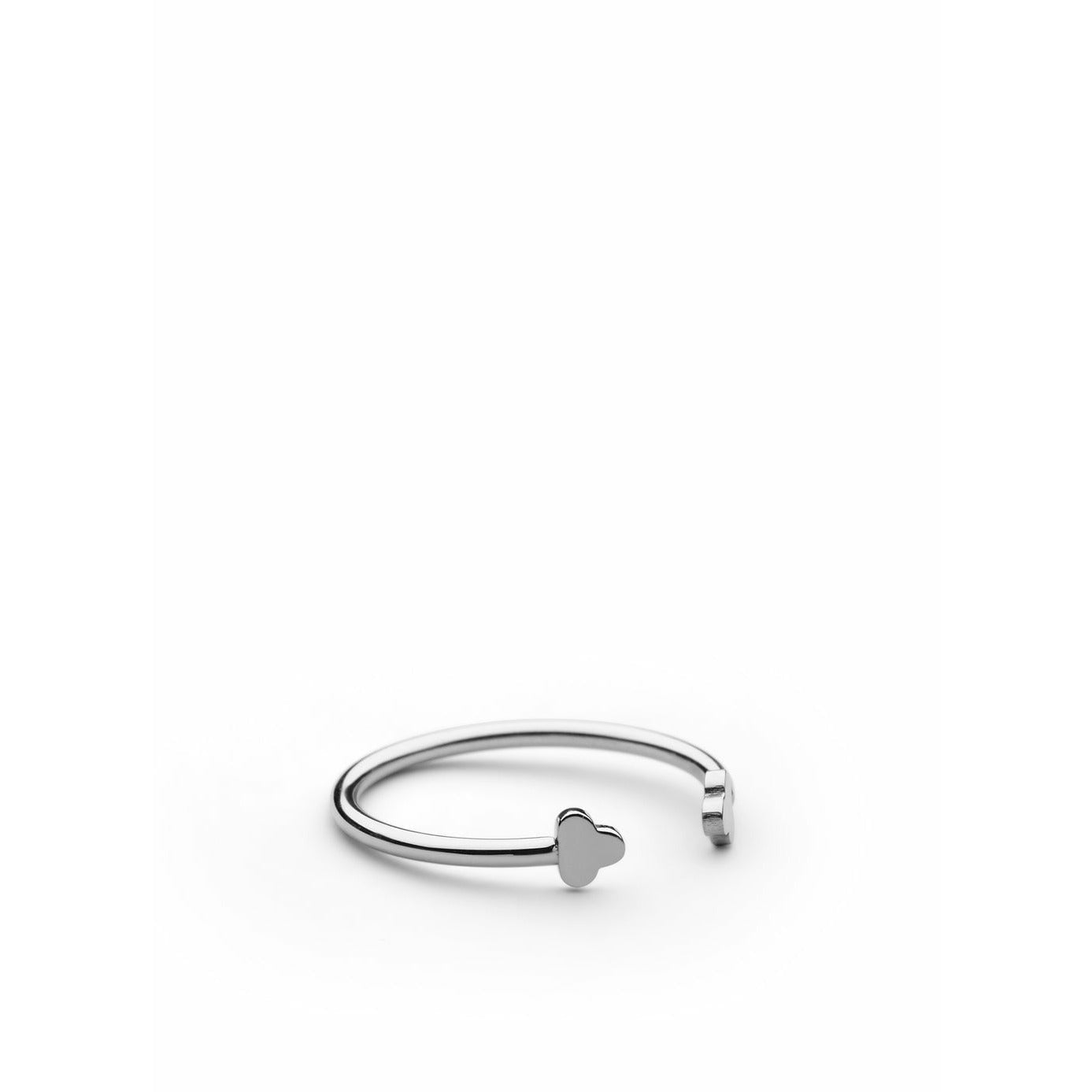 Skultuna Otevřená klíčová prsten Malá leštěná ocel, Ø1,6 cm