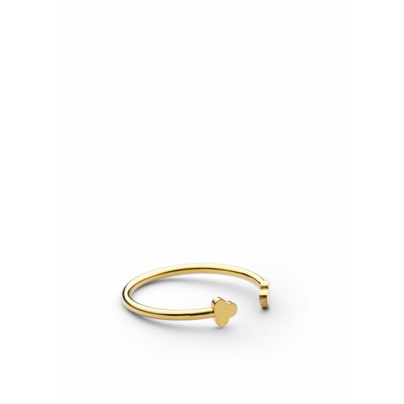 Skultuna otevřený klíčový prsten médium 316 L ocelové zlaté, Ø1,73 cm