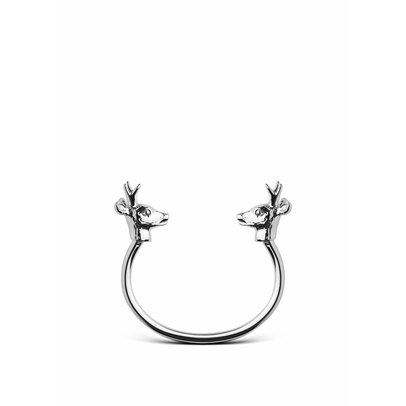 Skultunu Nordic Wildlife Deer Bracelet Malá leštěná ocel, Ø14,5 cm