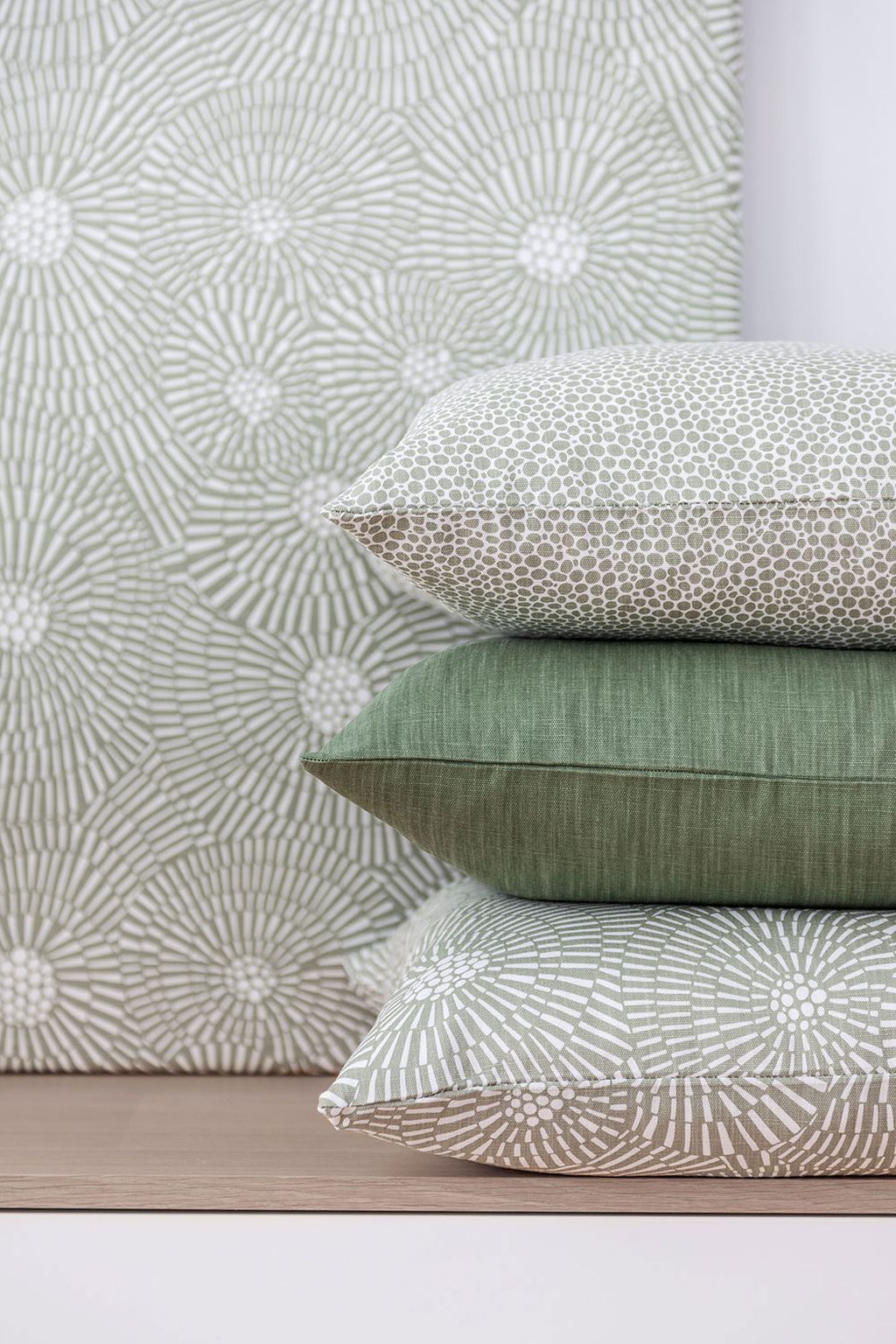 Spira Slät 50 I Klotz Cushion Cover, Sage Green