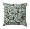 Spira Wave 60 Cushion Cover, zelená