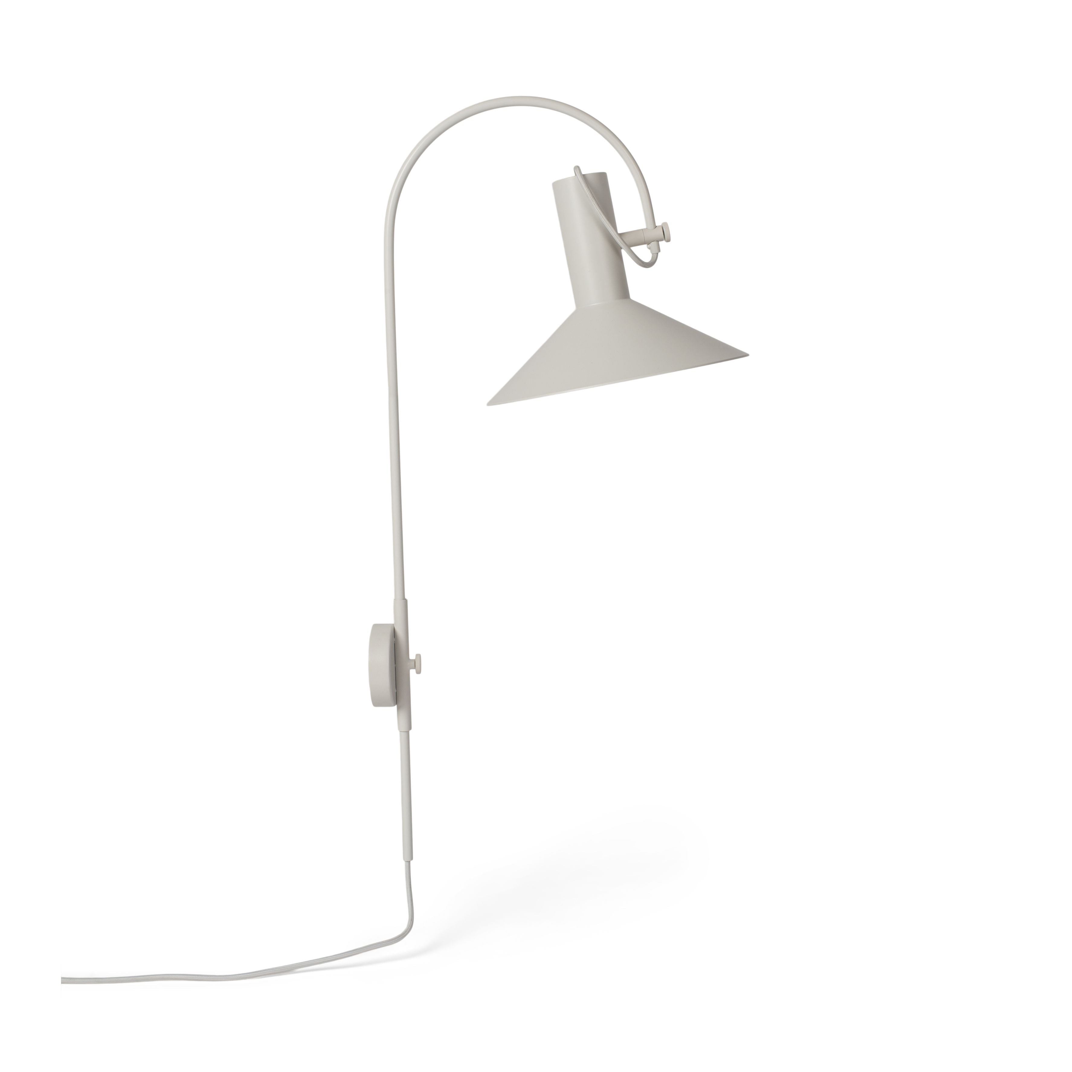 Jarní kodaňská nástěnná lampa, bílá