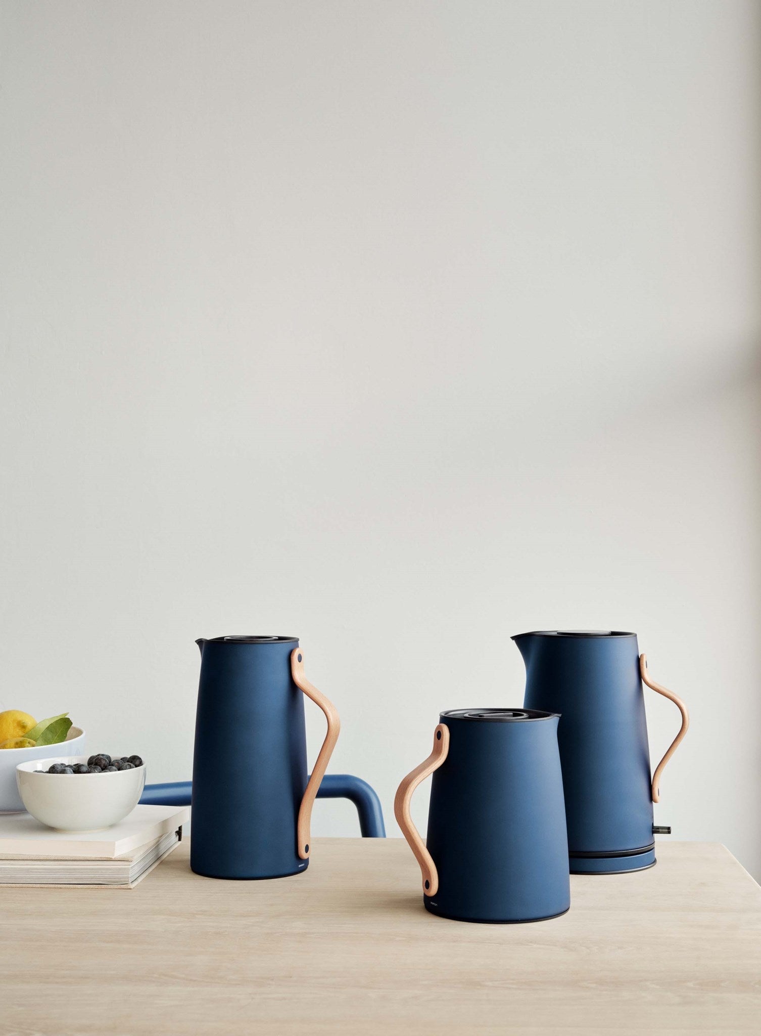 Stelton Emma Vacuum Jug Coffee 1,2 L, Dunkeblau