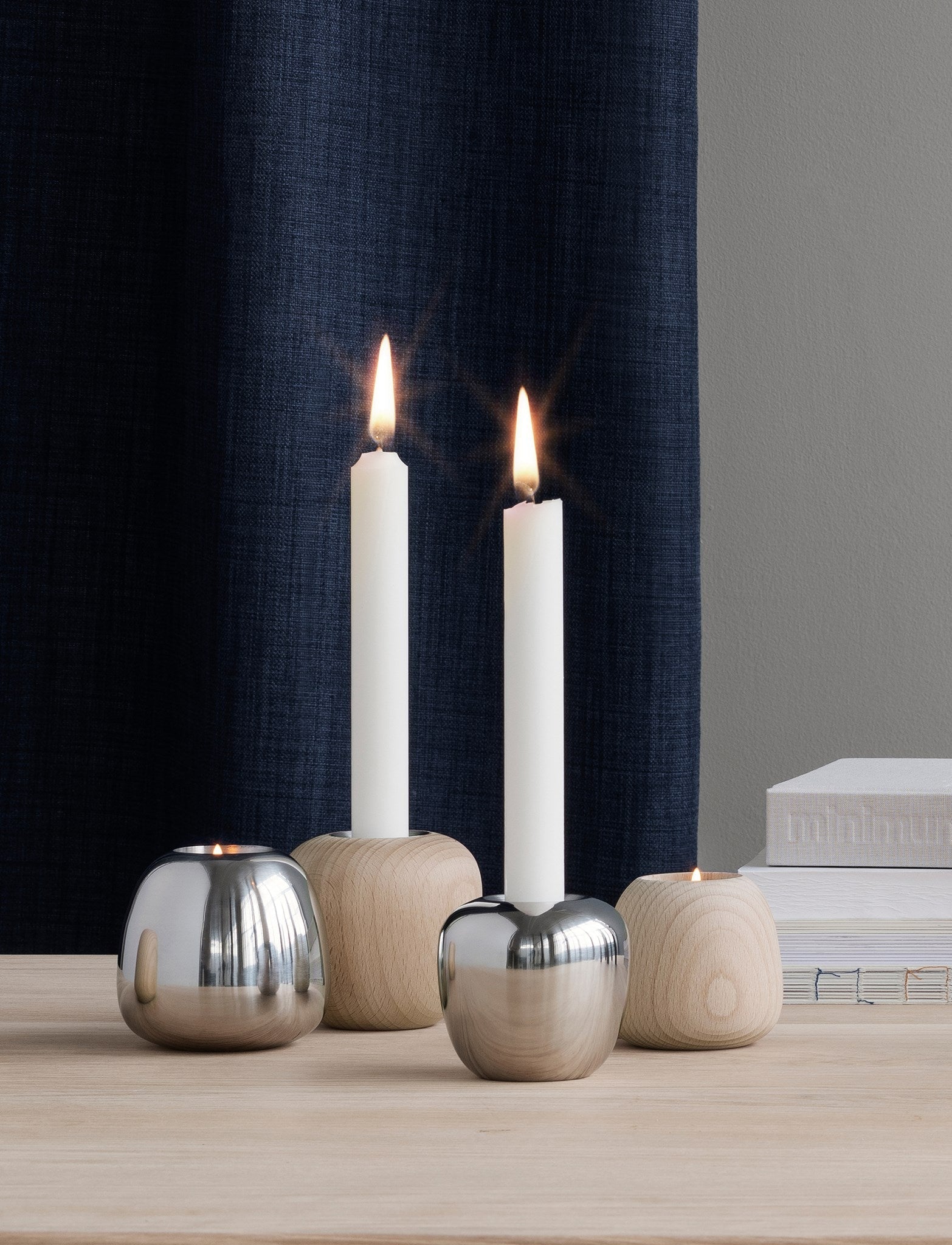 Stelton Ora Candlestick 8 cm